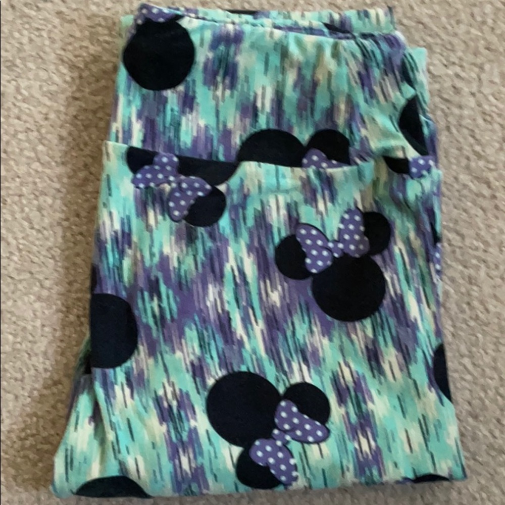 One Size Lularoe Minnie Mouse Leggings